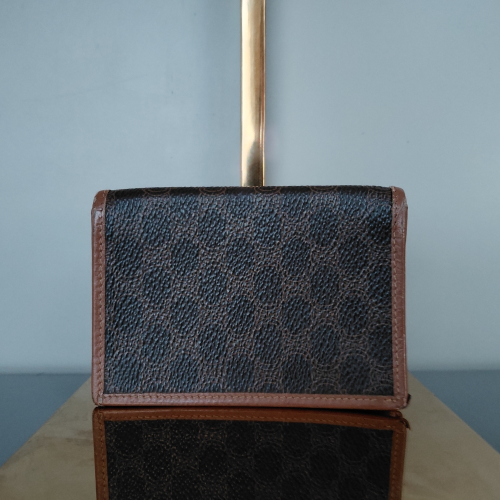 Celine Signature Mini Card Organizer Wallet